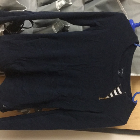 Nautica navy blue sweater - Picture 1 of 3